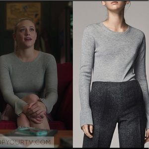 BLACK bell 🔔 sleeve knit sweater